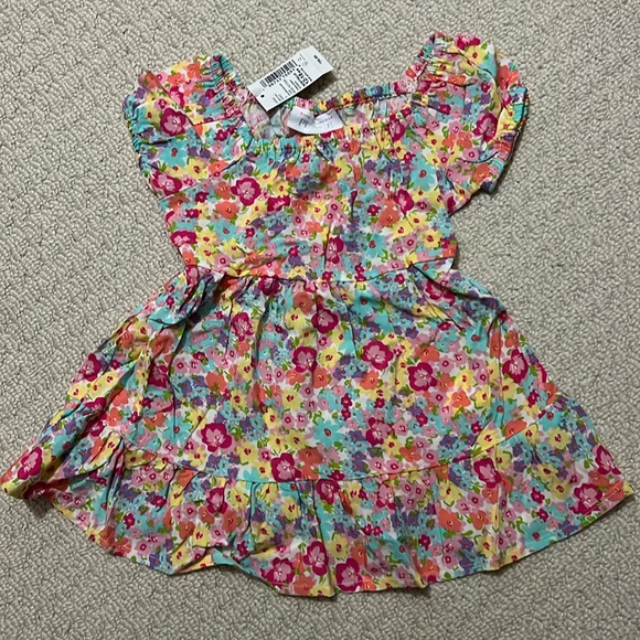 The Children's Place Other - NWT - Floral Tiered Dress.  The Children’s Place - Size 12-18 months.